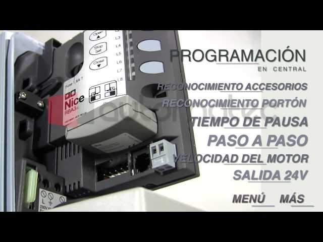 Video Tutorial Nice Robus y O-view