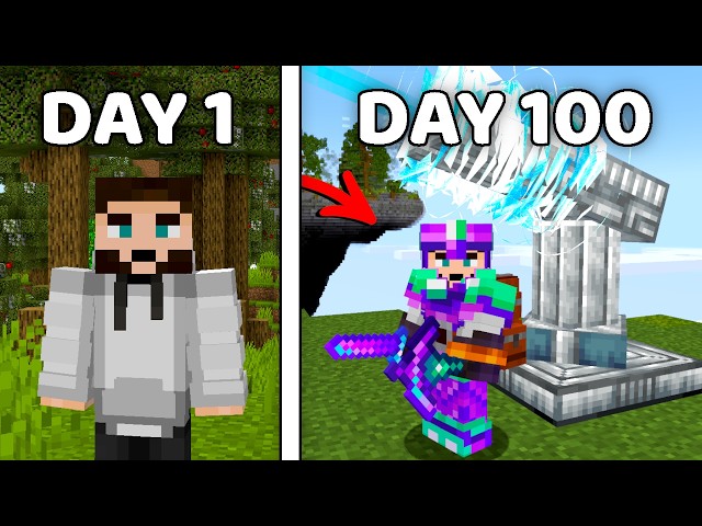 The ULTIMATE 100 Days Spent in ALL THE MODS 10! - Full Movie