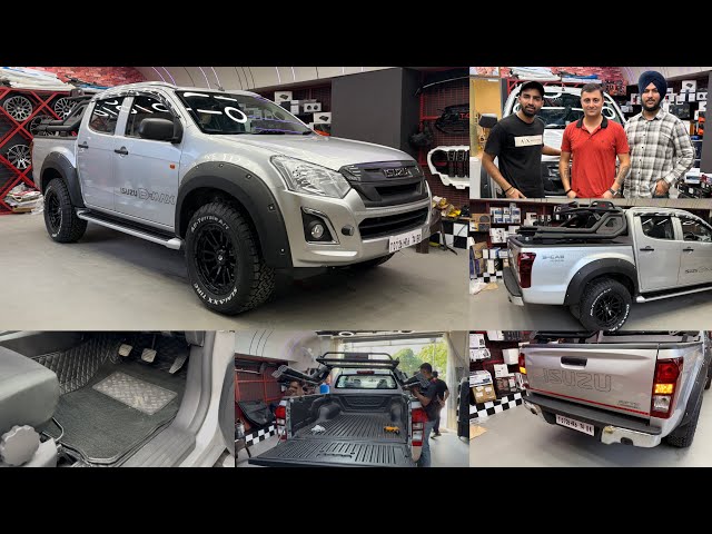isuzu d-max modified | isuzu d-max modification | isuzu roll bar installation