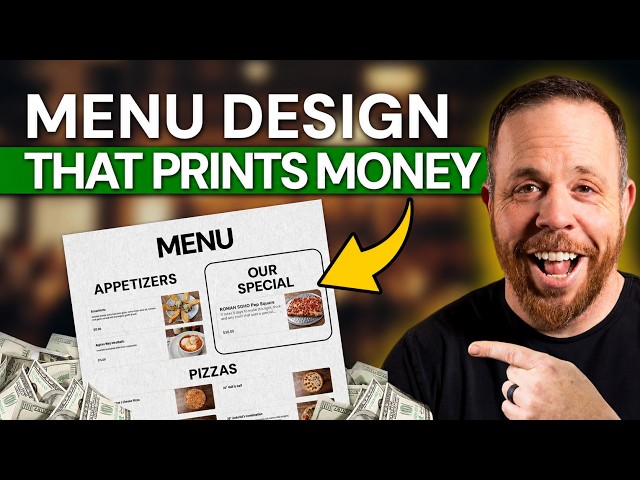 9 Menu Design Hacks That Print Money