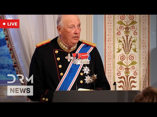 LIVE: Norway’s Royal Palace After King Harald V’s Death Ends His 35-Year Reign | AC1B