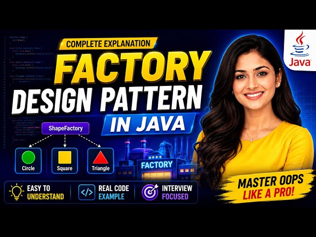 Master Factory Design Pattern in 20 minutes Java Interview preparation in Tamil