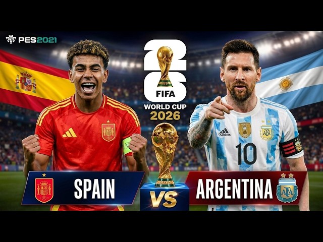 eFootball PES 21 Gameplay | Fifa World Cup 2026 Live Simulation