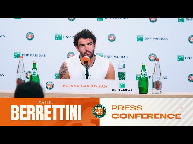Matteo Berrettini | Round 3 Press Conference | Roland-Garros 2026