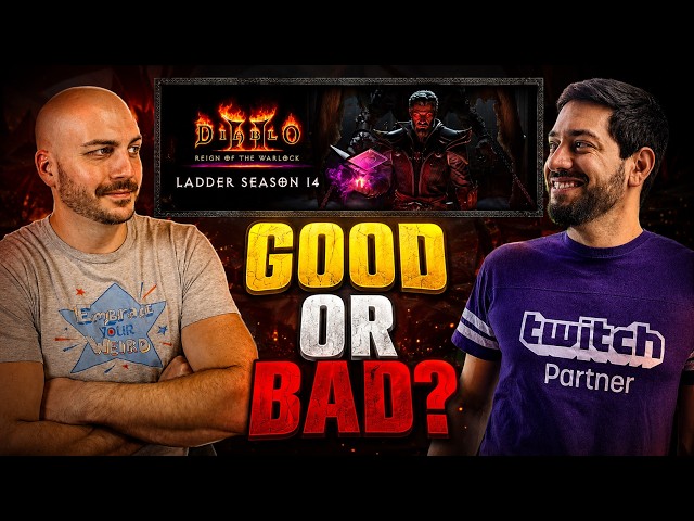 MRLlama and I Discuss The Good and Bad of the Changes in S14 ROTW - Diablo 2 Resurrected
