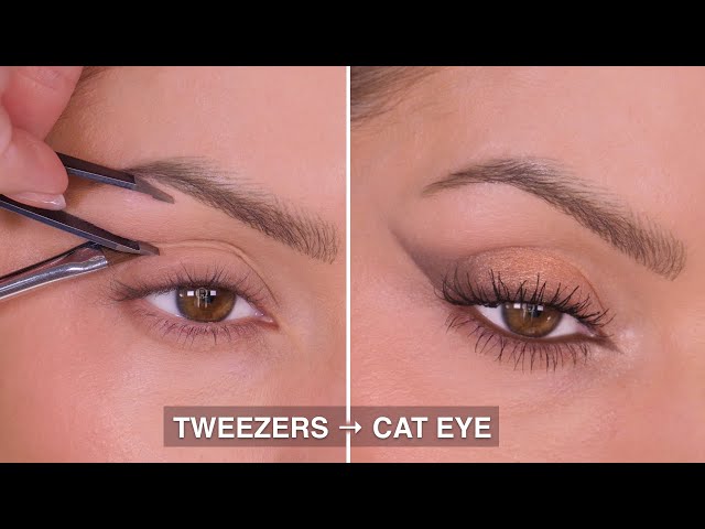 Tweezers for a Cat Eye! (Softened for Everyday Wear)
