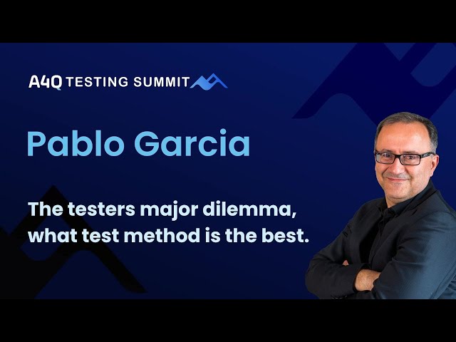 The testers major dilemma, what test method is the best.