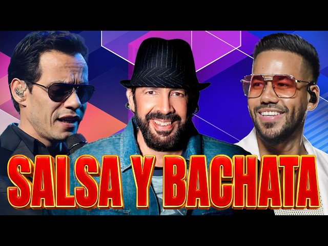 Mix Salsa y Bachata 2025 🎶 Las Mejores Canciones de Marc Anthony, Romeo Santos y Prince Royce