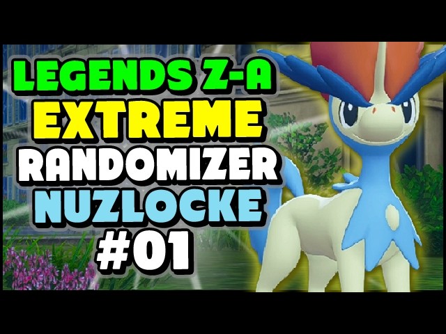Zone 1's HIDDEN Legendary - Pokemon Legends ZA Extreme Randomizer Nuzlocke