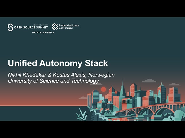 Unified Autonomy Stack - Nikhil Khedekar & Kostas Alexis