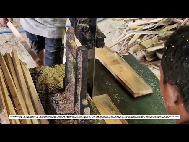 Plank Production: How Mechanical Systems Alter Natural Wood into Components 
