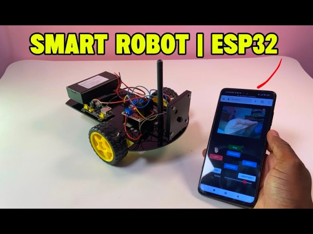 Build Your Own ESP32 Robot Car! (Arduino WiFi Camera Kit Tutorial)