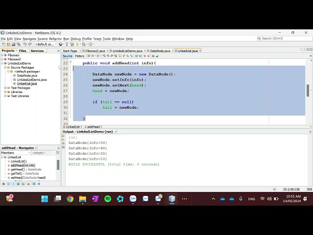 CSD201 W2 Linked List - Coding