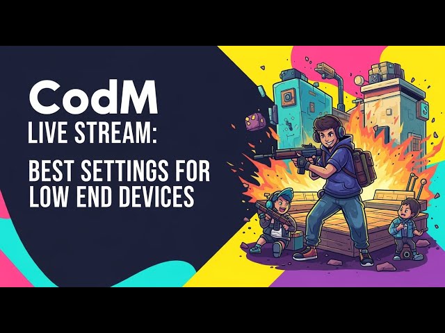 Best CODM device settings for winning.