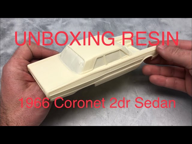 Too Many Projects - Unboxing Resin kits: Model Car World 1966 Dodge Coronet 2dr Sedan Resin 1/25