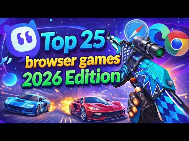 Top 25 Browser Games to Play Instantly in 2026 (Free & No Download)