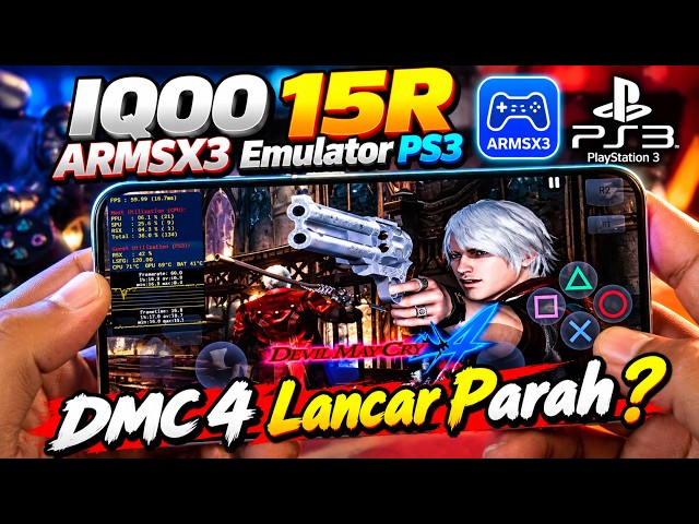 Devil May Cry 4 PS3 Emulator Gaming Test on iQOO 15R Snapdragon 8 Gen 5 Part 2