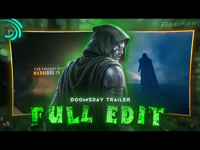 Doomsday Trailer Full Edit 🔥💀 Like AE Editors | Alight Motion (+Preset)