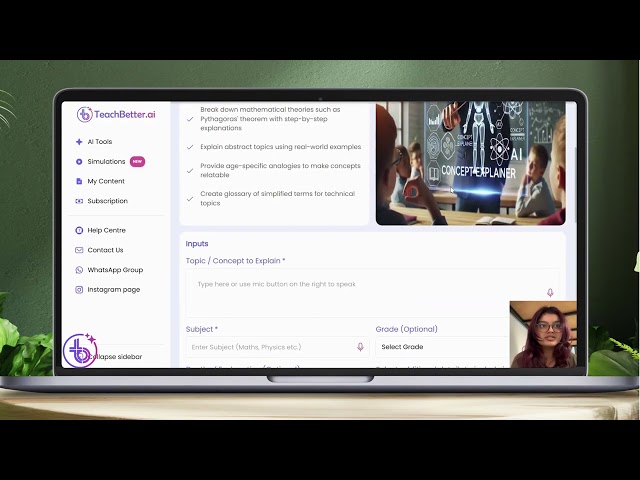 TeachBetter ai Student Demo - The Best AI Platform for Teachers and Students.