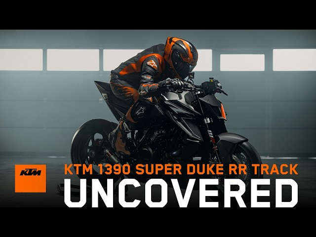 KTM 1390 SUPER DUKE RR TRACK UNCOVERED | KTM