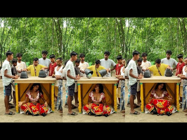 The girl is earning money by turning tricks | Funny Game 😜🤩🤩 