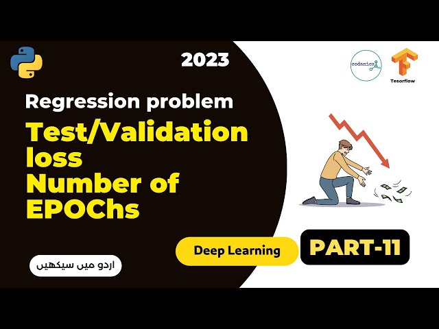 Test/Validation Loss Epochs in TensorFlow | Artificial Neural Network Architecture