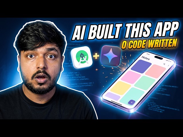 I Built a Full Android App With AI (Zero Code, Free)