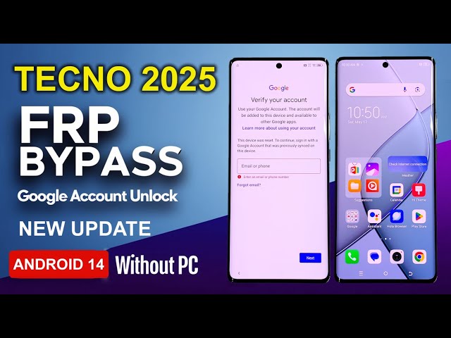 All TECNO FRP Bypass 2025 | Google Account Unlock for All TECNO Phones | TECNO FRP Unlock 2025 |
