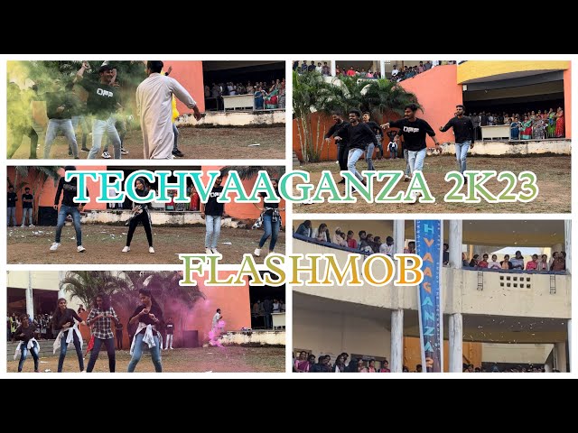TECHVAAGANZA 2K23 FLASHMOB || DEPARTMENT OF CSE || VAAGDEVI COLLEGE OF ENGINEERING