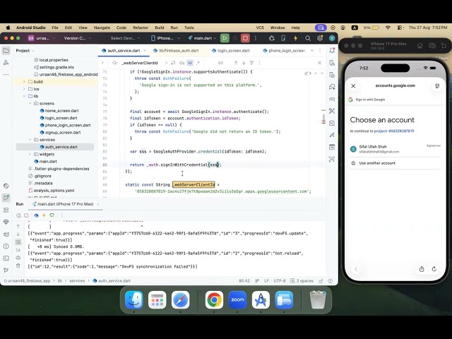 Flutter Lecture 19: Firebase with Flutter Part 4 Batch 48