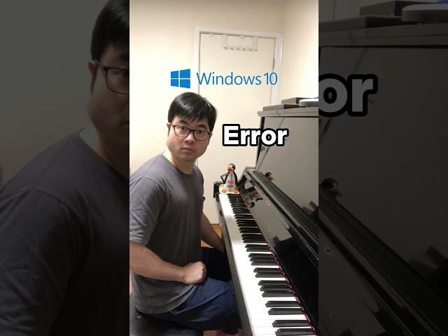 Windows Computer Sounds on Piano
