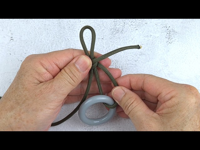 Master the Double Dragon Knot on a Ring Pendant | Unstoppable Rope Trick!