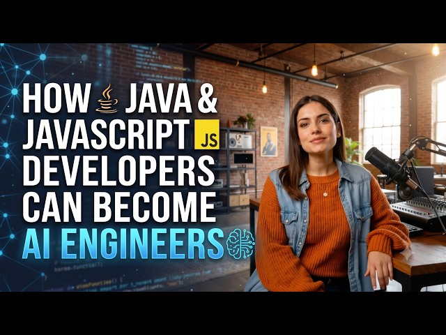 AI Career Roadmap for Java & JS Developers | LogicMojo AI & ML Course For Working Professionals