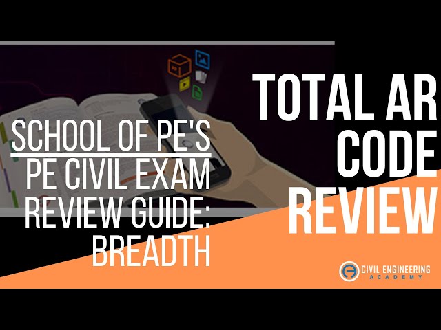 Book Review: Example of TotalAR codes is School of PE's Breadth Review Book