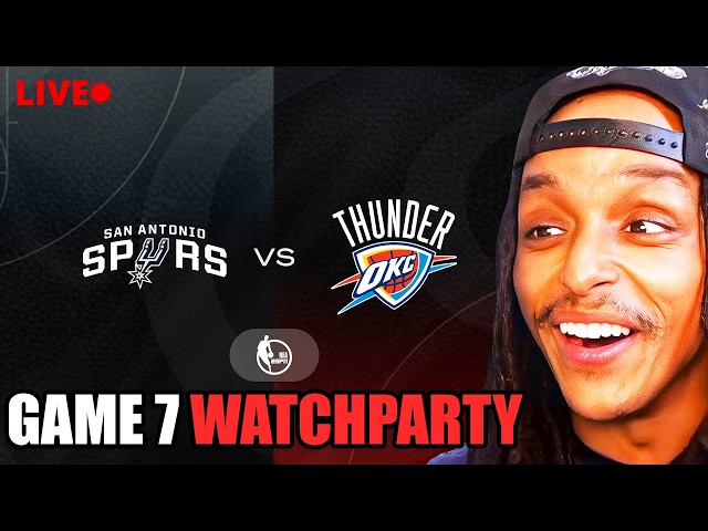 WATCHING THE WESTERN CONFRENCE FINALS LIVE | OKC VS SPURS