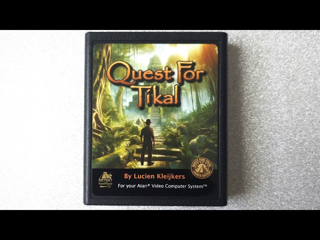 Quest For Tikal - Atari 2600 - Physical Release