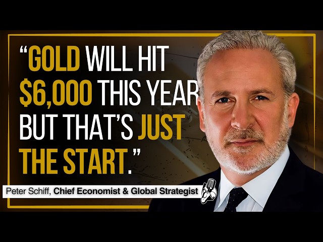 Peter Schiff on $6,000 Gold, Mining Stocks, Oil Crisis