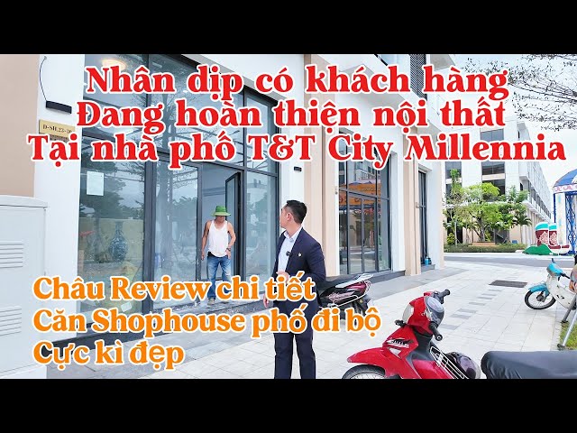Một ngày đẹp trời cùng Châu Review Căn Shophouse Mặt Tiền Phố Đi Bộ - Đối diện trường liên cấp FPT !