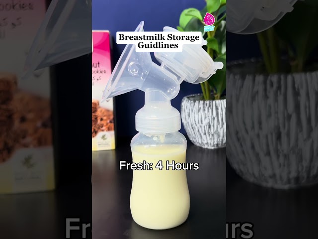 BREASTMILK STORAGE GUIDELINES