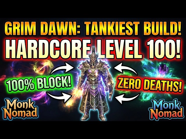 Level 100 Hardcore Warlord Build Guide | Markovian Tank (Grim Dawn)