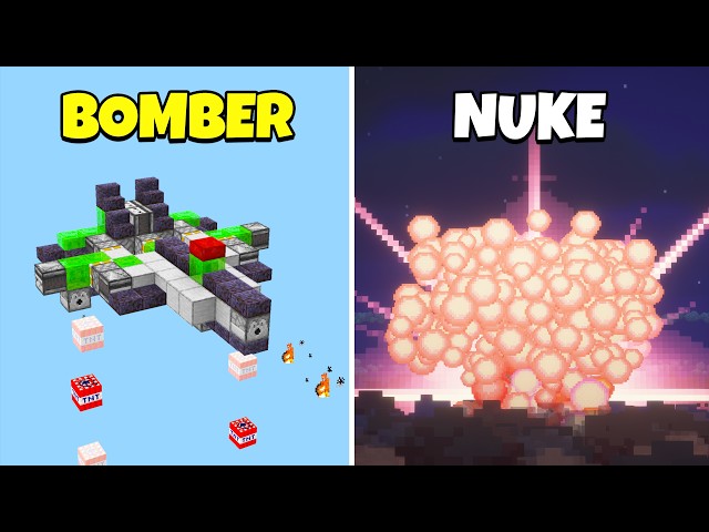 TOP 10 TNT Cannons in Minecraft!