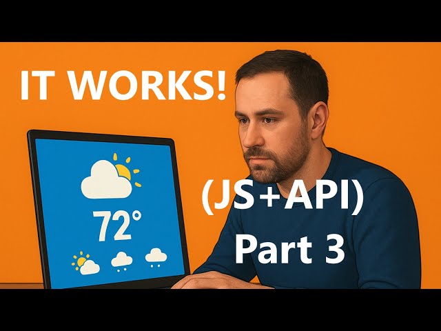 I Built A Weather App In 5 Minutes That Actually WORKS! (ZERO Paid APIs!)