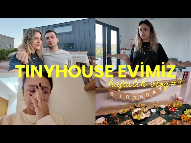 ELOG #3 - tiny house tour, our Ayvalık favorites, party prep at home, we're going to New York!