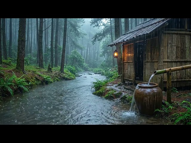 Fall Asleep to This Rain Sound ASMR  3 Hours of Natural Rain for Deep Sleep