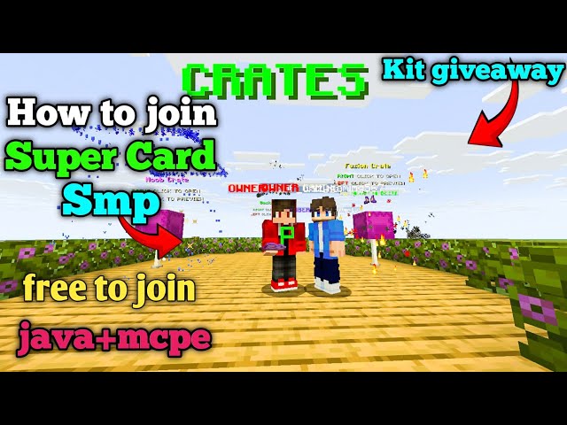 🤫How to Join the Public CARD SMP Server | 1.21+ on MCPE and Pojav/PC | #cardsmp
