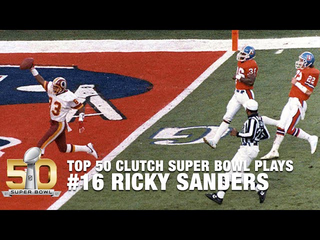 #16: Doug Williams & Ricky Sanders Spark the Redskins in Super Bowl XXII | Top 50 Clutch SB Plays