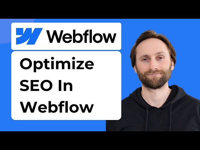How to Optimize SEO in Webflow [Full Guide 2026]