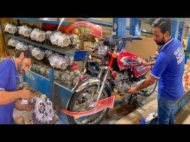 Amazing Process of Motorcycle Assembling | Inside the Manufacturing Plant