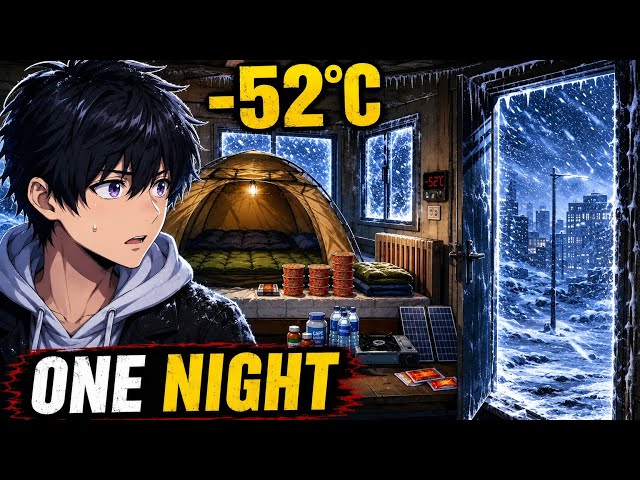 The World Suddenly Hit -52°C… He Had One Night to Prepare | Manhwa Recap