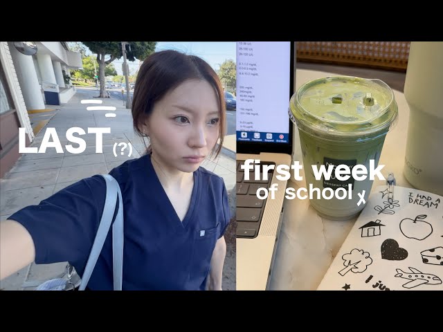 my last first week of school ever (finally)